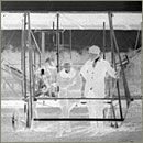 A negative of Frank Coffyn and Philip Parmalee.